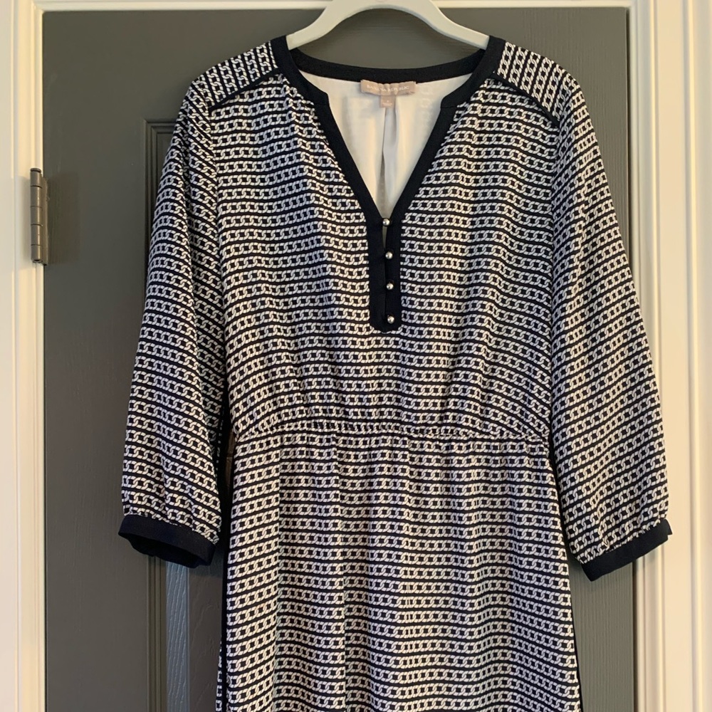 Banana Republic Navy Grecian Style Dress- Size 2